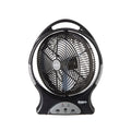 Coleman 240V Rechargeable Lithium Ion Fan with LED Lights 12”/30cm