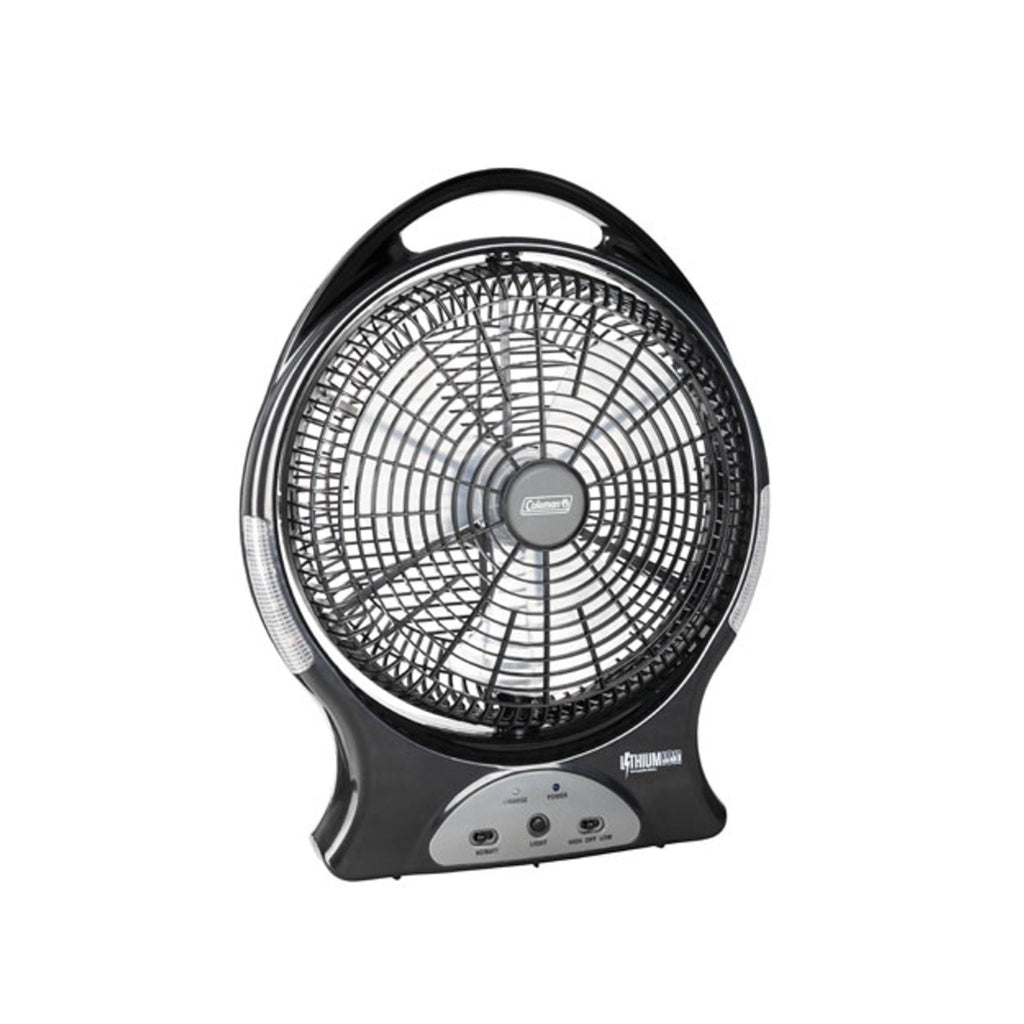 Coleman 240V Rechargeable Lithium Ion Fan with LED Lights 12”/30cm - view 5