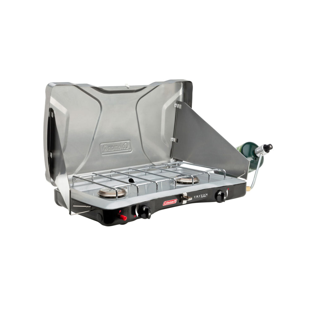 Coleman Triton Instastart 2-Burner Stove, Perfect Heat Tecnology, 22000 BTUs