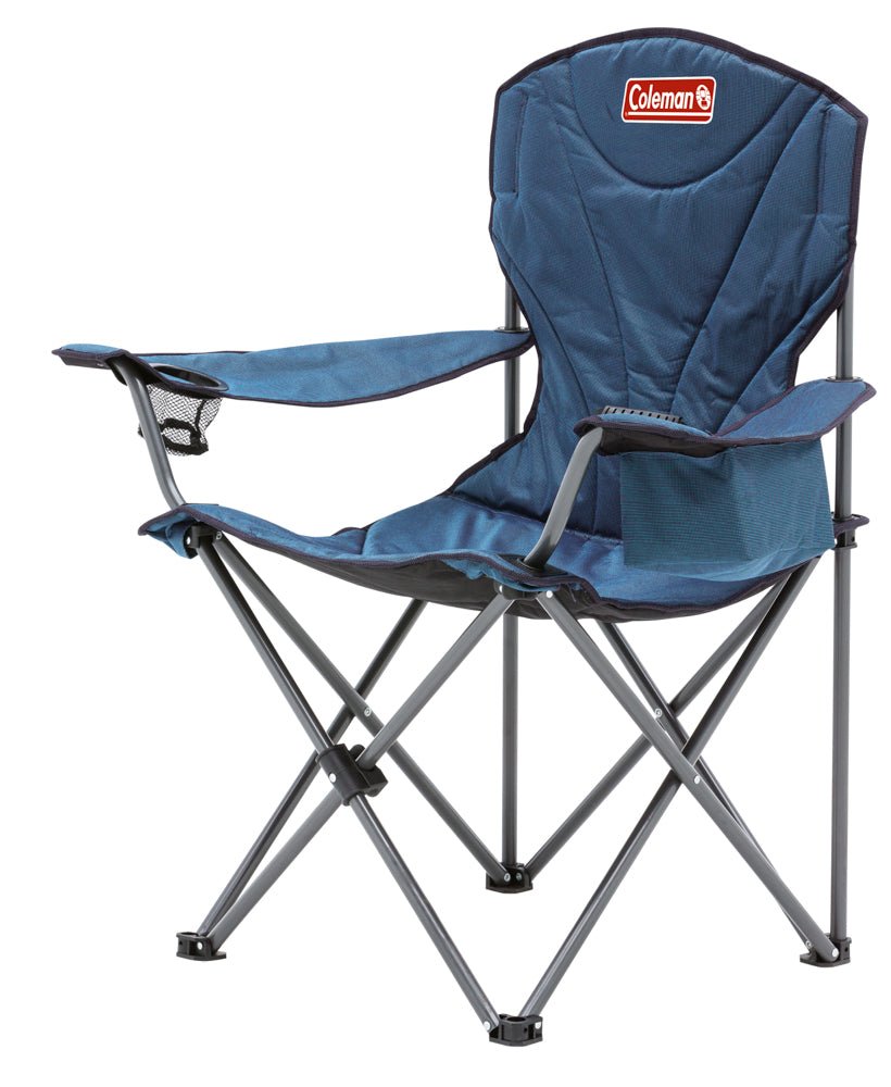Coleman Quad King Size Cooler Arm Extra Wide Chair - Blue - view 7