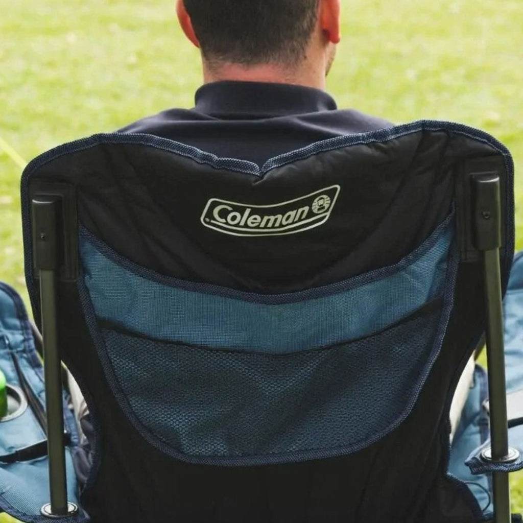 Coleman Quad King Size Cooler Arm Extra Wide Chair - Blue - view 4