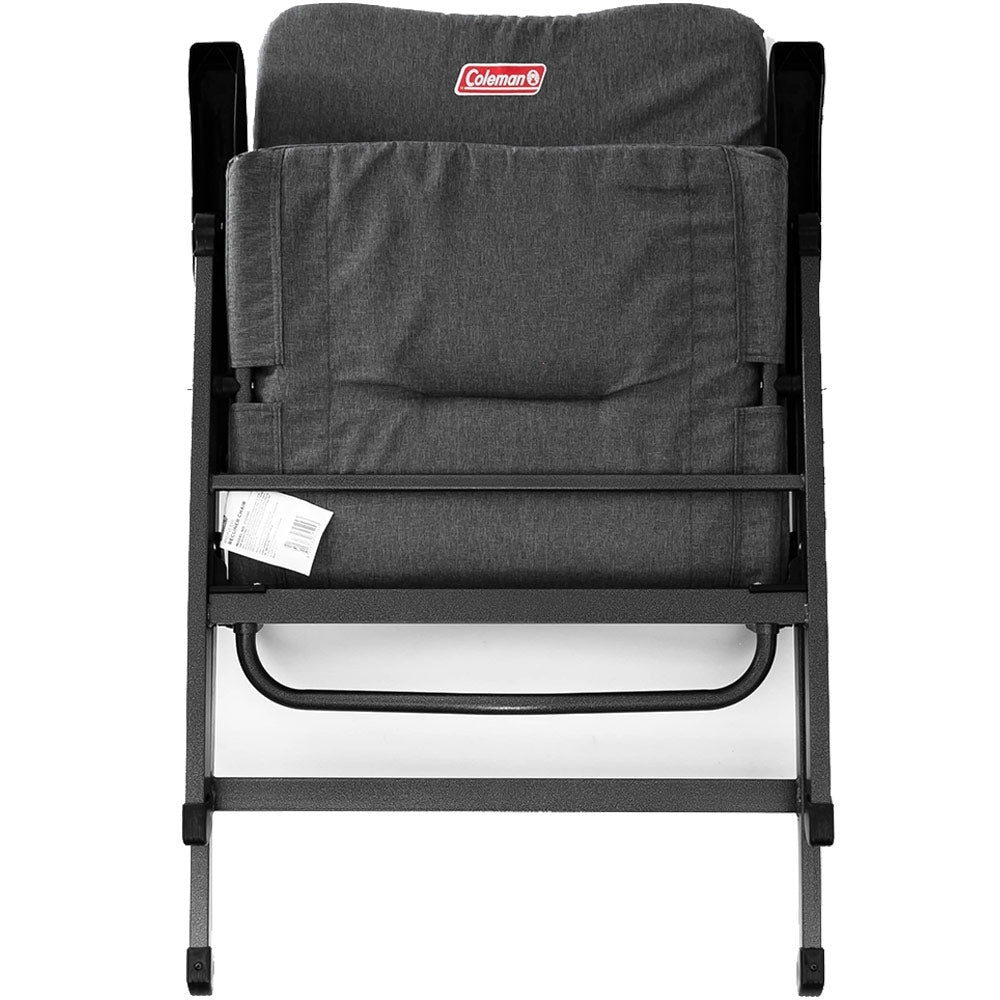 Coleman Pioneer Heather Flat Fold 8-Position Reclining Wide Camping Chair - view 9