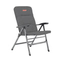 Coleman Pioneer Heather Flat Fold 8-Position Reclining Wide Camping Chair