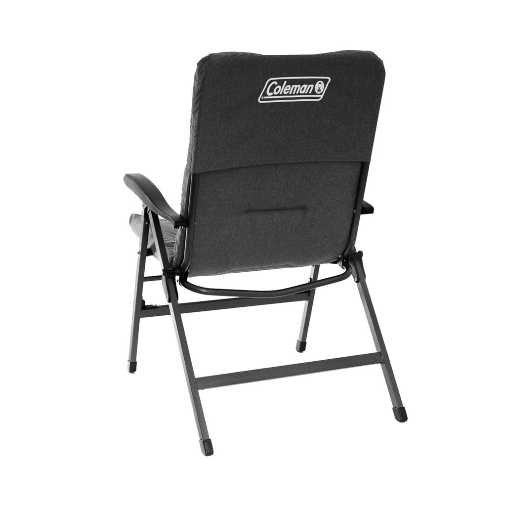 Coleman Pioneer Heather Flat Fold 8-Position Reclining Wide Camping Chair - view 3