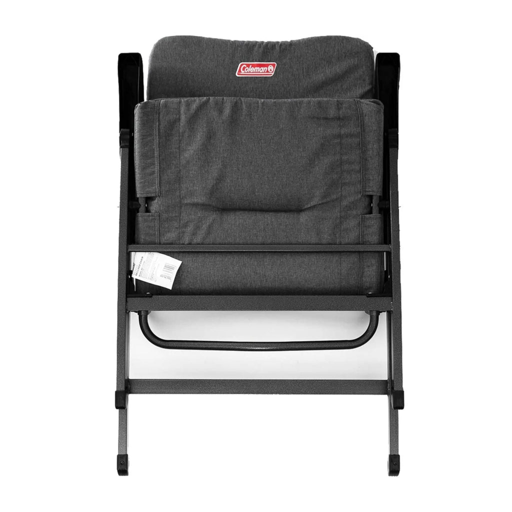 Coleman Pioneer Heather Flat Fold 8-Position Reclining Wide Camping Chair - view 5