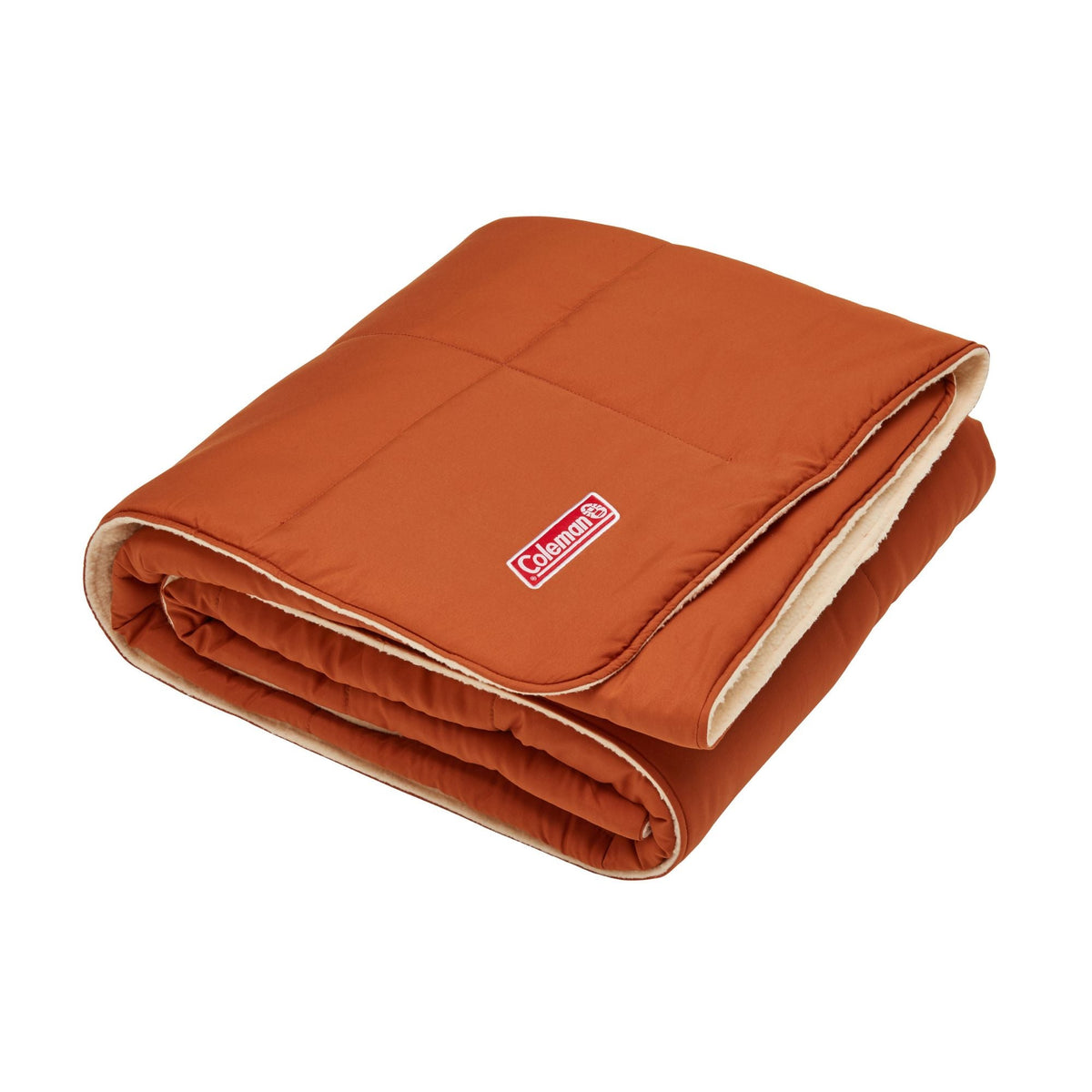 Coleman 0°C Sleeping Bag Single Plush Fleece Blanket, Coletherm, Quilt Construction, 152 x 66 cm - view 6