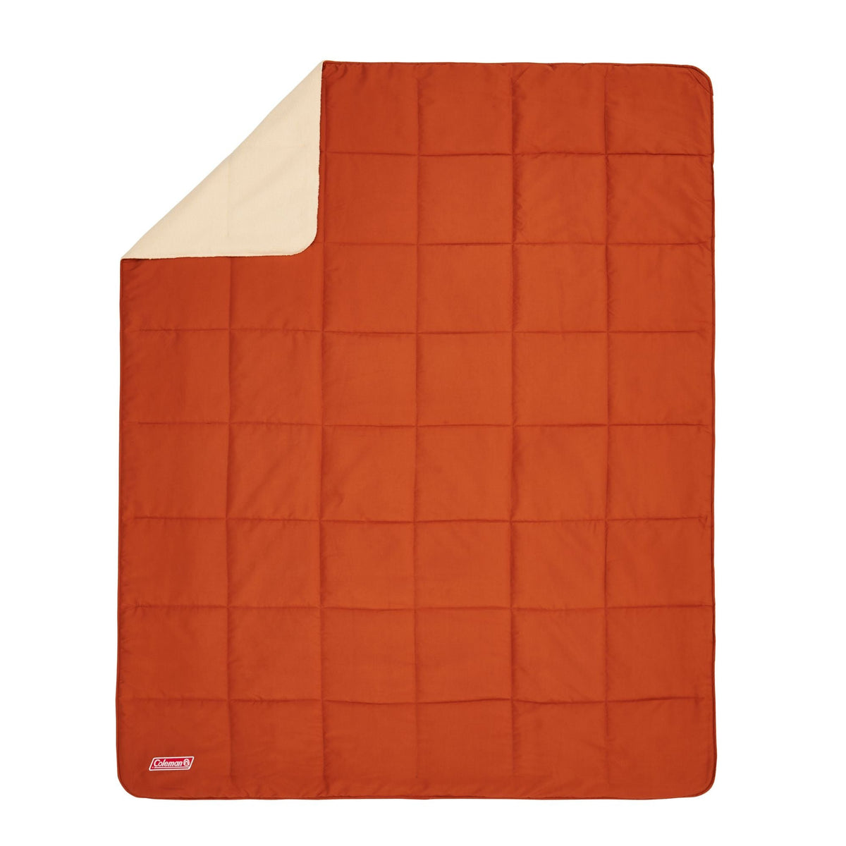 Coleman 0°C Sleeping Bag Single Plush Fleece Blanket, Coletherm, Quilt Construction, 152 x 66 cm - view 7