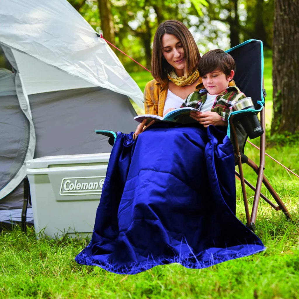 Coleman 5°C Sleeping Bag Plush Double Blanket, Coletherm™, Quilt Construction, 215 x 100 cm - view 2