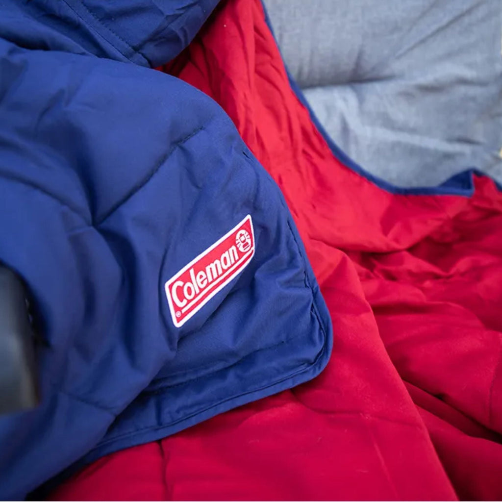 Coleman 5°C Sleeping Bag Plush Double Blanket, Coletherm™, Quilt Construction, 215 x 100 cm - view 3
