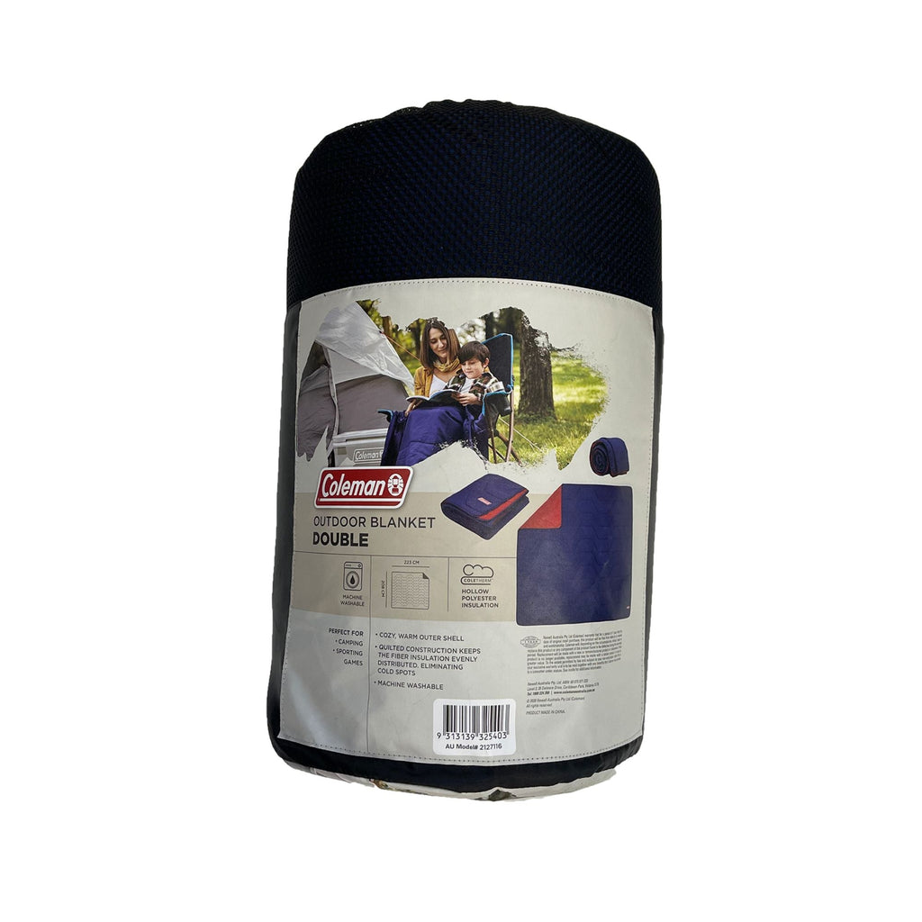 Coleman 5°C Sleeping Bag Plush Double Blanket, Coletherm™, Quilt Construction, 215 x 100 cm - view 8