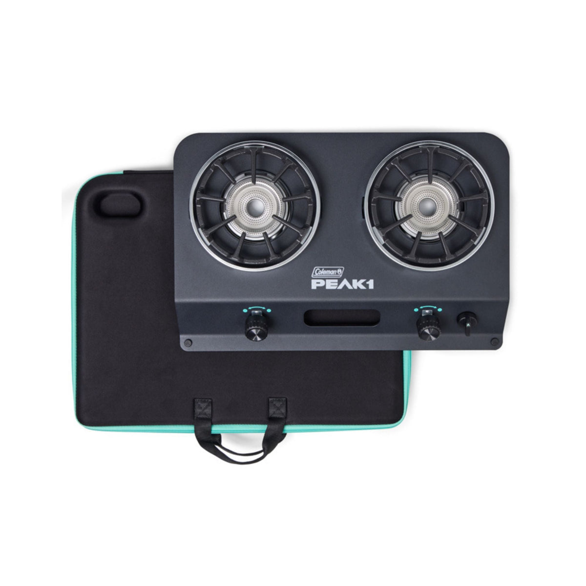 Coleman PEAK1™ 2-Burner Camping Stove, Portable, Even Cooking, Wind Protection, 20000 BTUs - view 7
