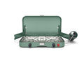 Coleman Cascade 222 2-Burner Portable Camping Stove with Wind Guards, 22000 BTUs
