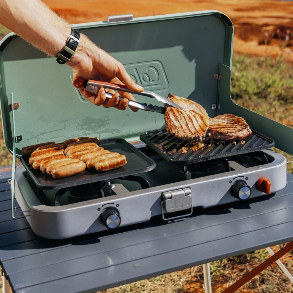 Coleman 2pc Cascade Stove Grill & Griddle Accessory - view 2