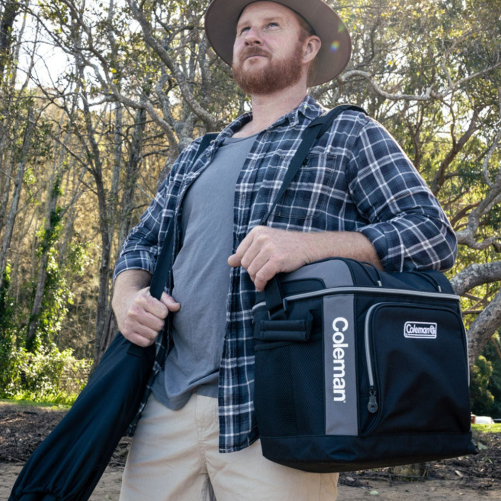 Coleman 30 Can Soft Cooler Bag with Carry Strap, Templock Insulation - view 2