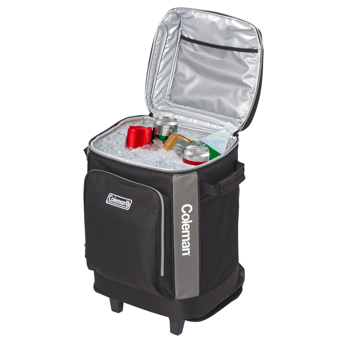 Coleman 42 Can Wheeled Soft Cooler Bag with Towing Handle, Templock Insulation - view 12
