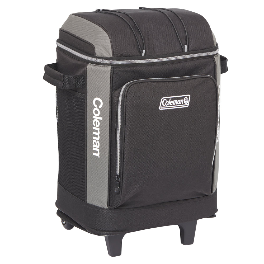 Coleman 42 Can Wheeled Soft Cooler Bag with Towing Handle, Templock Insulation - view 10