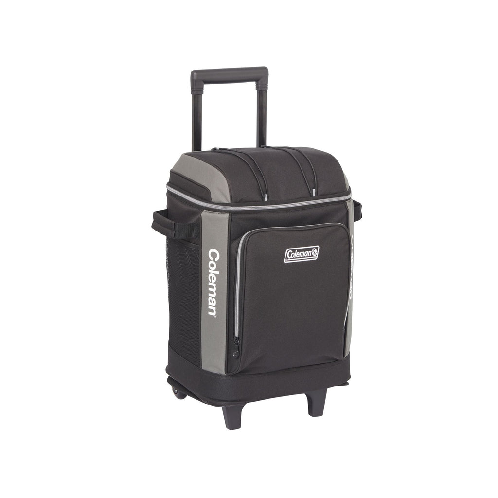 Coleman 42 Can Wheeled Soft Cooler Bag with Towing Handle, Templock Insulation