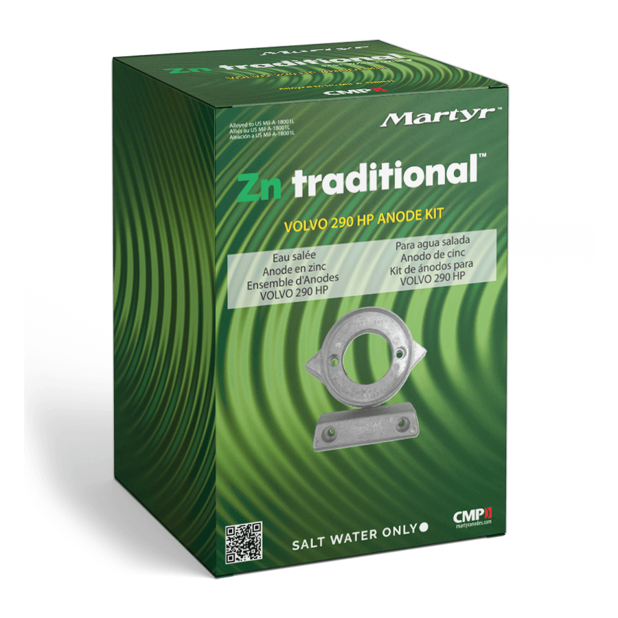 Martyr Zinc Anode Kit Volvo Penta™ CM290KITZ