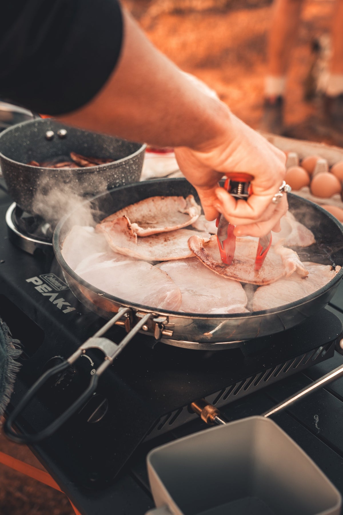 Wildtrak Aluminium Non-stick Frying Pan with Folding Handle 30.5cm - view 7