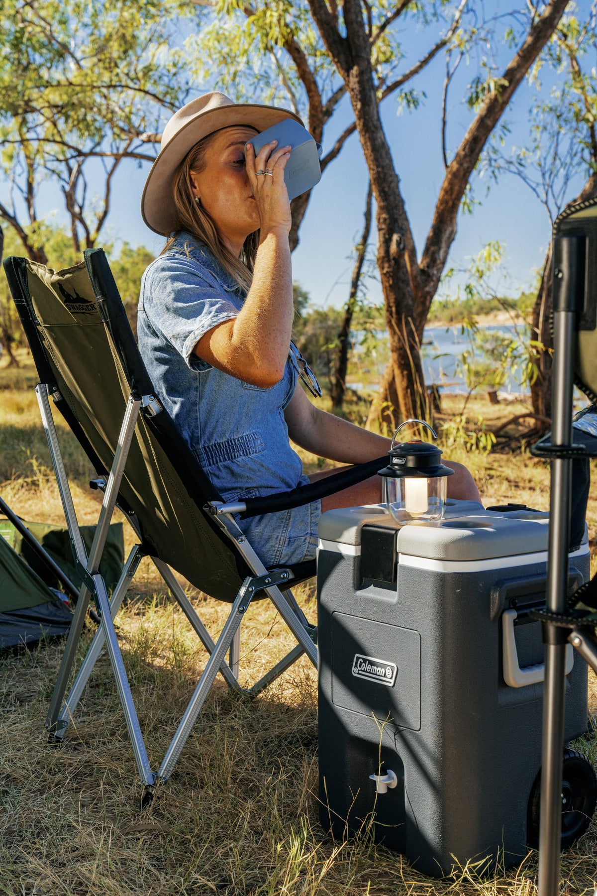 Coleman Swagger Aluminium Sling Camping Outdoor Chair - view 11