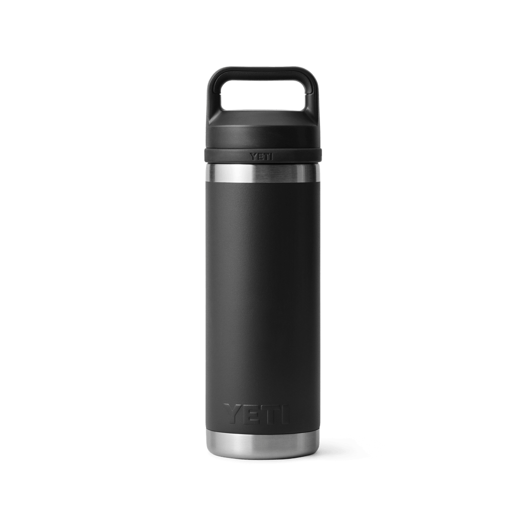 Rambler 18 oz (532 ml) Bottle With Chug Cap - Black - back view
