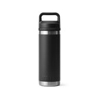 Rambler 18 oz (532 ml) Bottle With Chug Cap - Black - back view