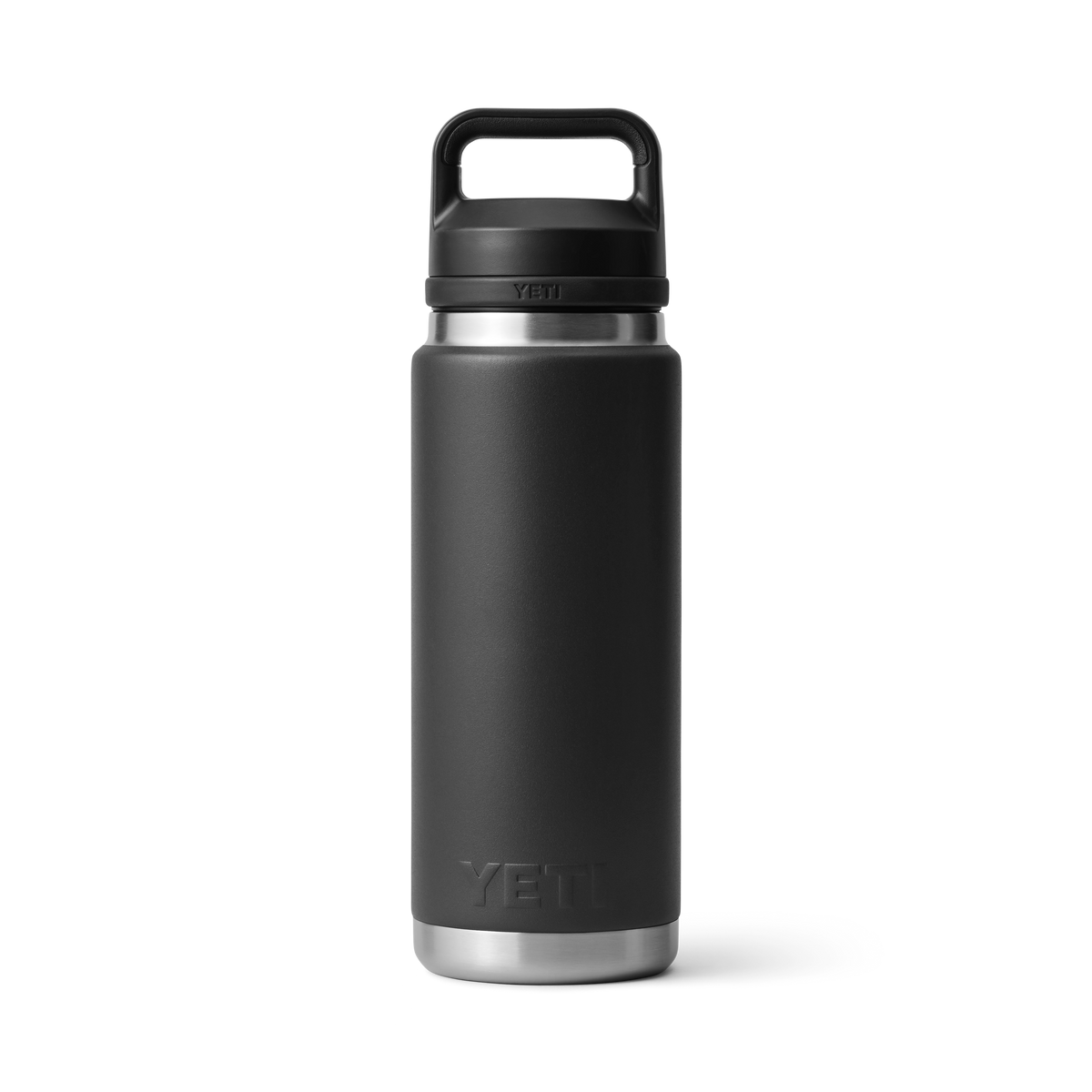 Rambler 26 oz (769 ml) Bottle With Chug Cap - Black - back view