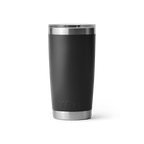 Rambler 20 oz (591 ml) Tumbler - Black - back view