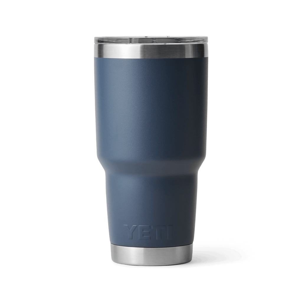 Rambler 30 oz (887 ml) Tumbler - Navy - back view
