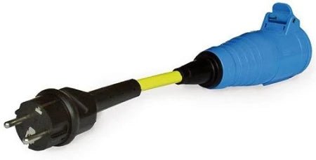 VETUS CEE-Schuko EURO adapter cable, 16 A, cable length 0,3 m EOADAP