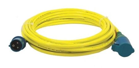 VETUS CEE-CEE extension power cable, 15 m, 16 A, IP44, H07BQ-F 3G, 2,50 mm² PUR EOCABX15M