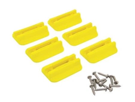 VETUS Dock clip, shore power 16 A cable (set of 6 pcs) incl. mounting screws EOCLDSET