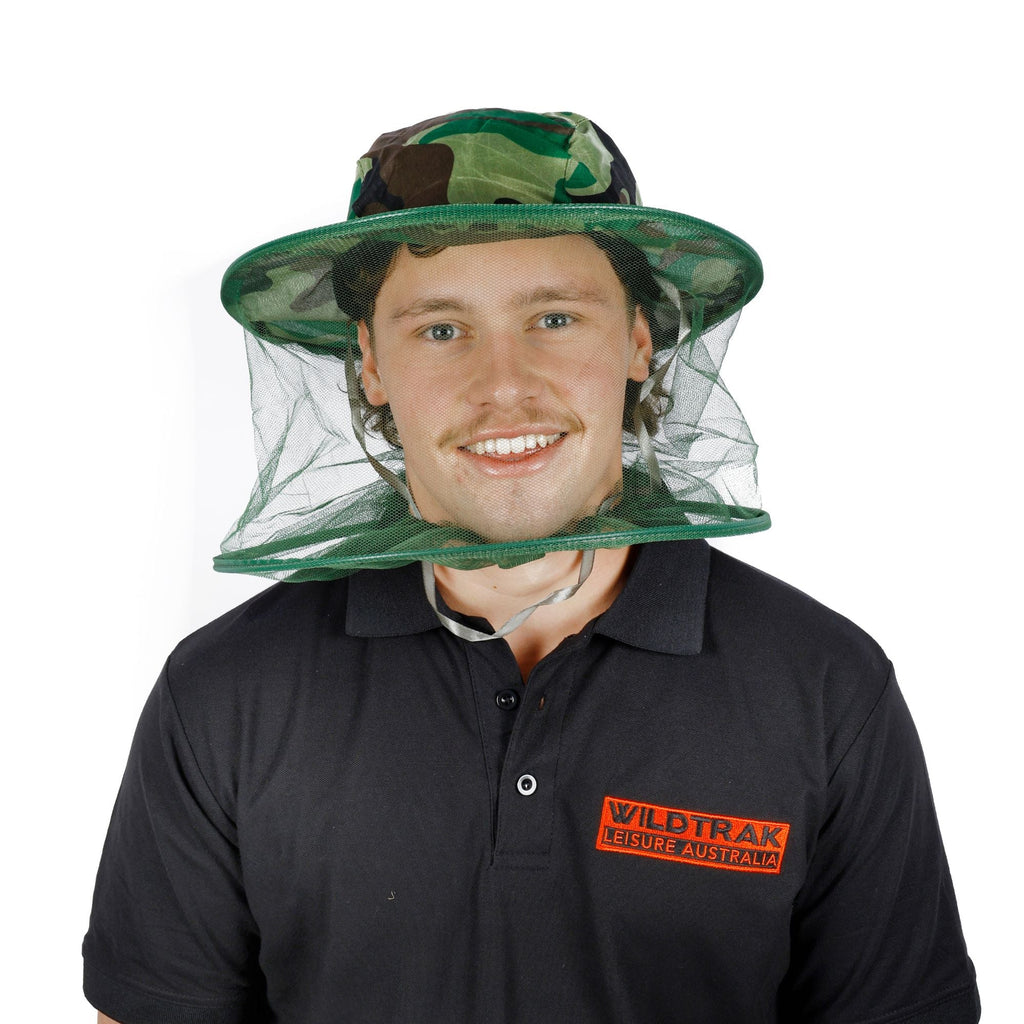 Wildtrak Camouflage Mosquito & Fly Net with Wide Brim Hat - view 5