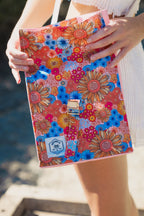 Retro Summer Insulated Lunch Bag, Removable Shoulder Strap, Metal Buckle - view 5