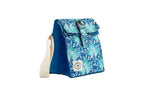 Peacock Paradise Insulated Lunch Bag, Removable Shoulder Strap, Metal Buckle