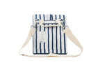 Mediterranean Insulated Lunch Bag, Removable Shoulder Strap, Metal Buckle - view 3