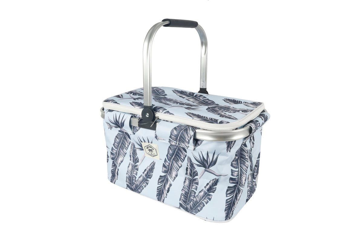 Sorrento Insulated Market Cooler Bag, Aluminium Frame, Fully Zipped, Collapsible - view 2