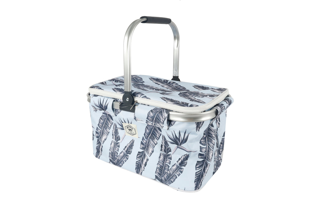 Sorrento Insulated Market Cooler Bag, Aluminium Frame, Fully Zipped, Collapsible - view 2