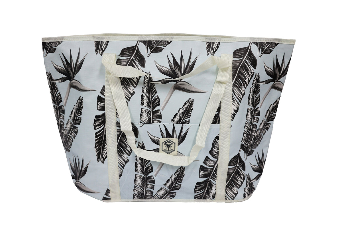 Sorrento Jumbo Shopping Tote Beach Bag, Dual Handle, Waterproof & Lightweight