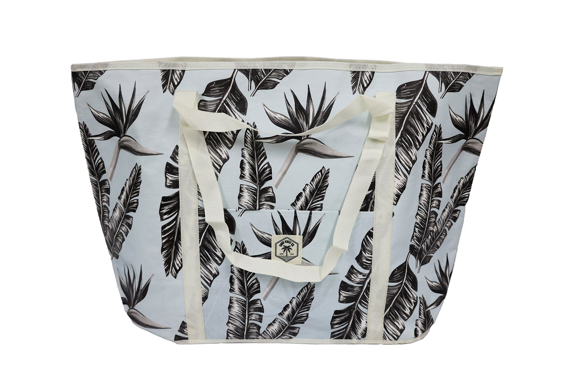Sorrento Jumbo Shopping Tote Beach Bag, Dual Handle, Waterproof & Lightweight