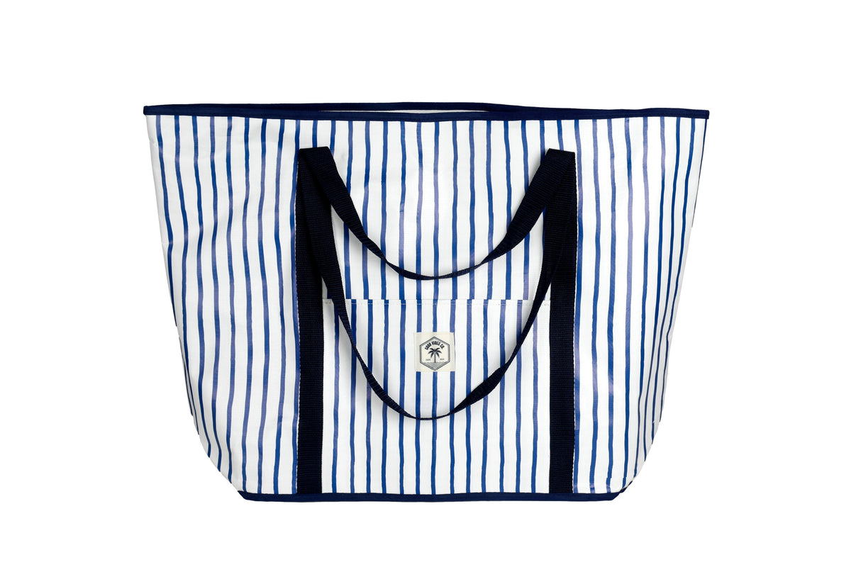 Mediterranean Jumbo Shopping Tote Beach Bag, Dual Handle, Waterproof & Lightweight - view 2