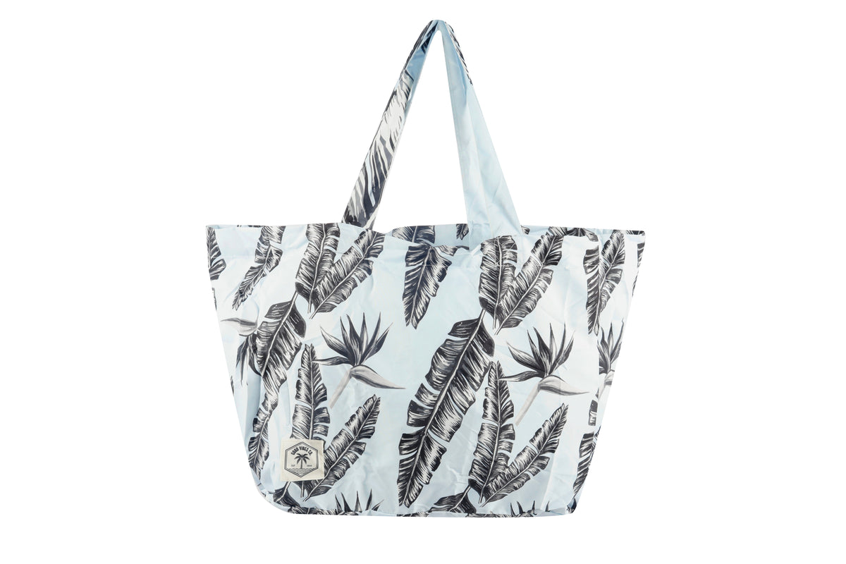 Sorrento Eco Folding Shopping Tote Bag, 2 Internal Pockets, Handles - view 2