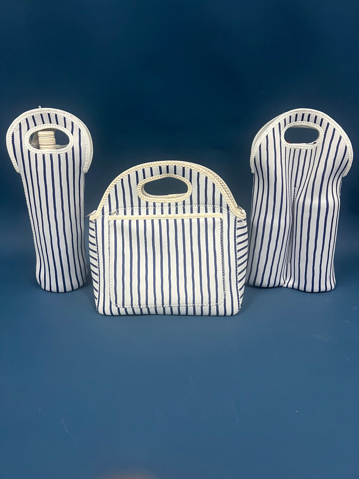 Mediterranean Neoprene Double Bottle Holder Bag - view 2