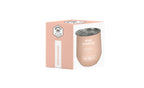 Terracotta Blush 295ml Insulated Double Wall Stainless Steel Travel Cup with Lid, Durable Matt Finish