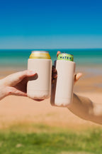 Terracotta Blush Insulated Double Wall Stainless Steel Regular Bottle & Can Cooler - view 2