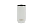 Dove White Insulated Double Wall Stainless Steel Skinny Bottle Can Cooler