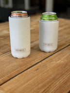 Dove White Insulated Double Wall Stainless Steel Regular Bottle & Can Cooler - Suits 375ml - view 3