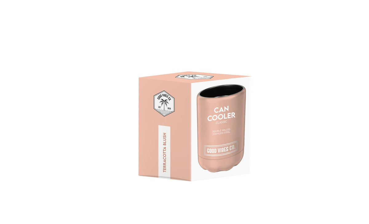 Terracotta Blush Insulated Double Wall Stainless Steel Regular Bottle & Can Cooler - view 3