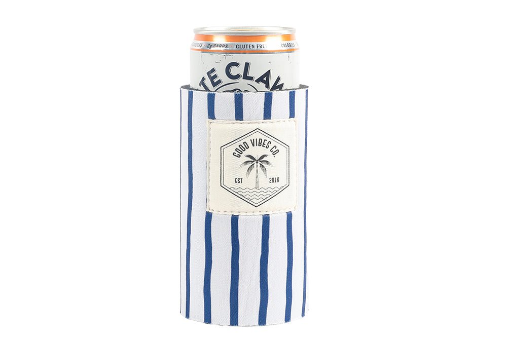 Mediterranean Skinny Neoprene Can & Stubby Holder -Suits Seltzer Style Cans - view 2