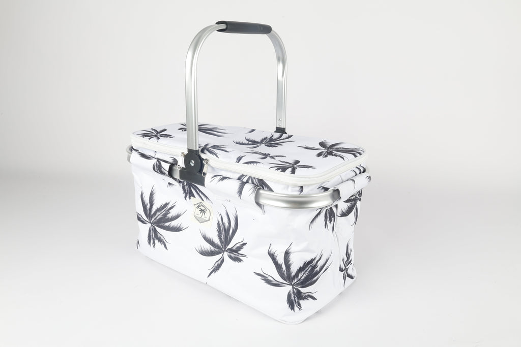 Havana Insulated Market Cooler Bag, Aluminum Frame, Fully Zipped, Collapsible - view 4